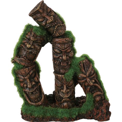 Totem 3 colonnes ki pouss 10 x 6 x 13 cm décoration aquarium - zolux