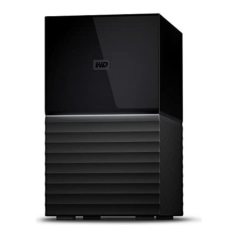 Western Digital My Book Duo disque dur externe 44 To USB Type-A / USB Type-C 3.2 Gen 1 (3.1 Gen 1) Noir