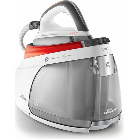 Polti La Vaporella XM84C 2350 W 1,5 L Suela de aluminio Gris, Rojo, Blanco
