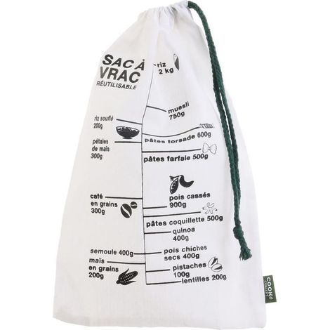 Sac à vrac gradué réutilisable - Cook Concept (1/3)