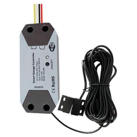 Contrôleur de porte de garage Tuya WiFi, interrupteur de porte intelligent, compatible avec l'application Tuya pour la maison connectée. (1/5)