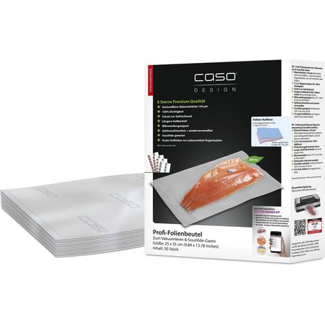 Professional foil bags, 25 x 35 cm, 50 pieces