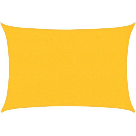Maison Exclusive - Voile d'ombrage 160 g/m² Jaune 2,5x4 m PEHD (1/5)