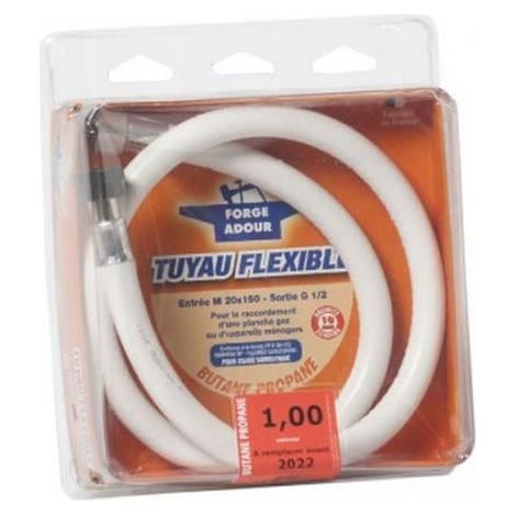 Raccord gaz FORGE ADOUR FLEXIBLEINOX (1/2)