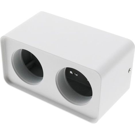 IluminaShop - Aro de Superficie Blanco Para 2 Modulos 10W Serie Cobfix (1/3)