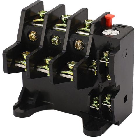 Herramientas compatibles con relés de sobrecarga térmica, relés de protección de calefacción eléctrica de 20-32 A, compensación de temperatura, protección contra fallos de fase, AC400 V - Crezuo (1/4)