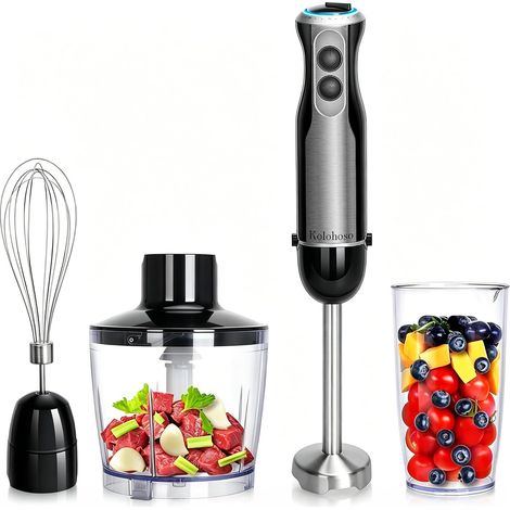 1500W Mixeur Plongeant 4 en 1 avec Mode TURBO (1/5)