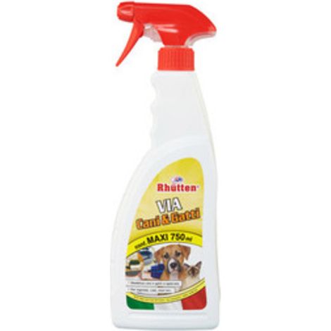 RHUTTEN DISABITUANTE CANI E GATTI 750 ML.. Prezzo per 1 pezzo. (1/3)