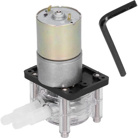 Pompe péristaltique à liquide, anticorrosion à haut débit pour fluide visqueux, accessoires de pompage 24V (1/5)