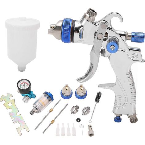 Régulateur de pression de haute qualité pour pistolet à peinture à gravité avec séparateur eau/huile (1/5)