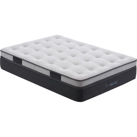Matelas 2 personnes Sophia 140x190 cm Takasit (1/3)