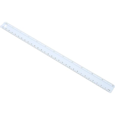 Règle Balacoo de 30 cm en alliage d'aluminium, outil mesure (1/5)