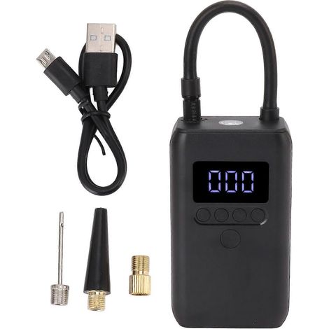 5V 2,4A Akku-Reifenfüller mit integrierter Ladepumpe, 2000mAh Lithium-Akku, tragbar und kompakt für Auto, Fahrrad und Motorrad (1/5)