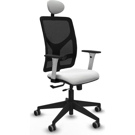 Sedia da ufficio piqueras y crespo Motilla bianco ergonomica (1/2)