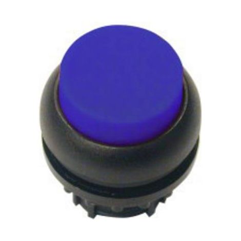 Bouton-poussoir lumineux saillant bleu à rappel EATON M22S-DLH-B (1/2)