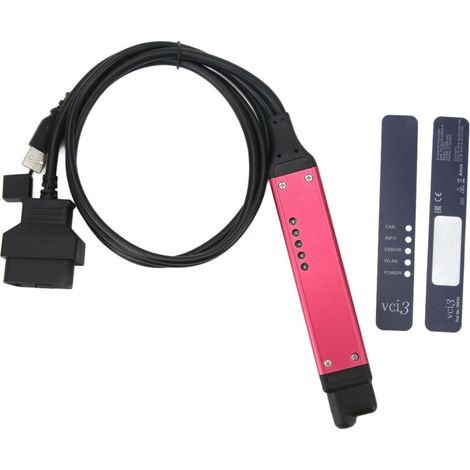 Strumento di diagnosi wireless VCI 3 Scanner Code Reader WiFi per camion e autobus Scania (1/5)