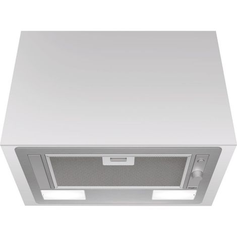 Whirlpool WCT 64 FLY X cappa in acciaio inox 224 m³/h (1/3)