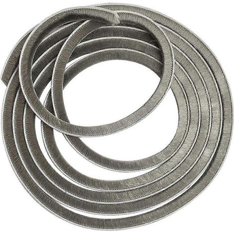 Selbstklebende, isolierende Türdichtung für Schiebetüren, 5 m x 0,9 cm Dichtungsband, Wärme- und Schalldämmung (1/5)