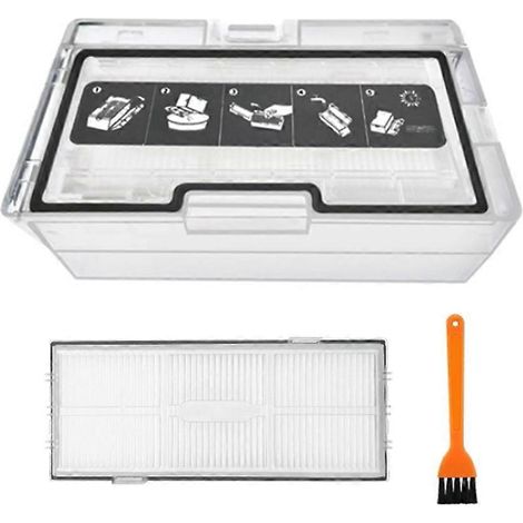 Dust Box pour S8 Pro Ultra /S8/S8+T7S/G10S Robot Aspirateur pièce détachée Trash Box avec Fil (1/5)