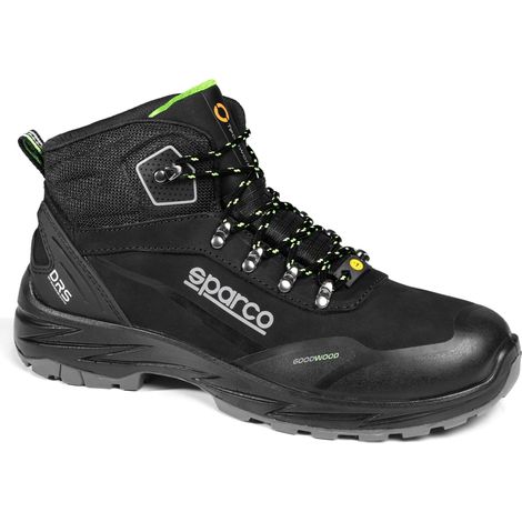 SPARCO Scarpe Antinfortunistiche GOODWOOD VALLEY - Colore: Nero - Taglia: 38 (1/2)