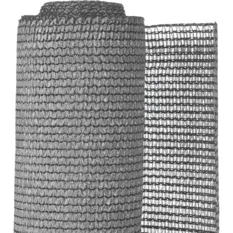 Nature Brise-vue de jardin PE 1 x 3 m Gris (1/5)