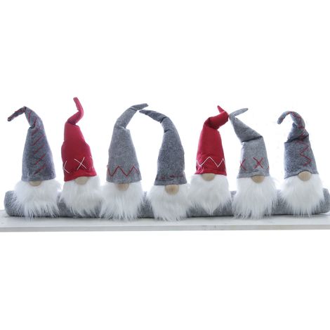 Zugluftstopper 90 cm - 7 Wichtel - Deko Tür Zugluft Stopper Weihnachten