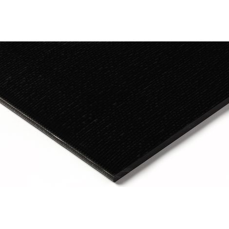 Plaque POM RS PRO Noir, 500mm x 330mm x 25mm ( Prix pour 1 Lot )
