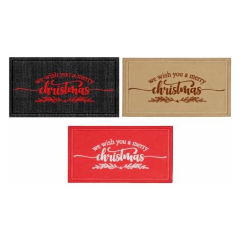 Zerbino Natalizio Flosnow 40X60 Modello Assortito Peraga Christmas