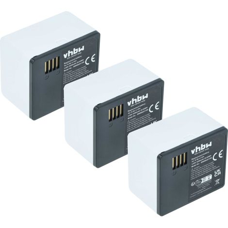 vhbw 3x Akku Ersatz für Arlo 308-1070-01, 308-50012-01, A-4a, 308-10069-01 für Knopfkamera, getarnte Kamera (5200 mAh, 3,85 V, Li-Ion) (1/5)