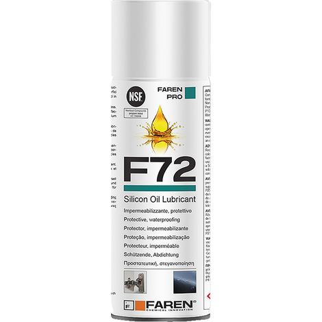 Olio di Faren F72 Silicone Spray 12 Pezzi 400 ml