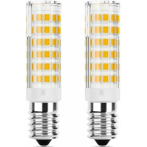 pieces of LED bulb E14 socket 7W power warm white 3000K positive white 6000K small Edison screw non-dimmable,Warm white light (1/5)