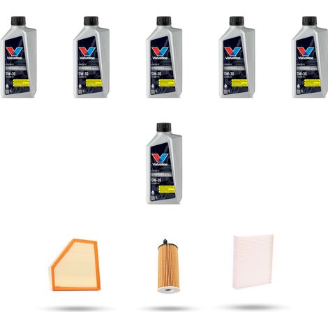 Kit tagliando 3 FILTRI e 6L OLIO compatibile con Bmw serie 3 (F30, F80,F31) 330E 185kw dal 2015 (1/4)