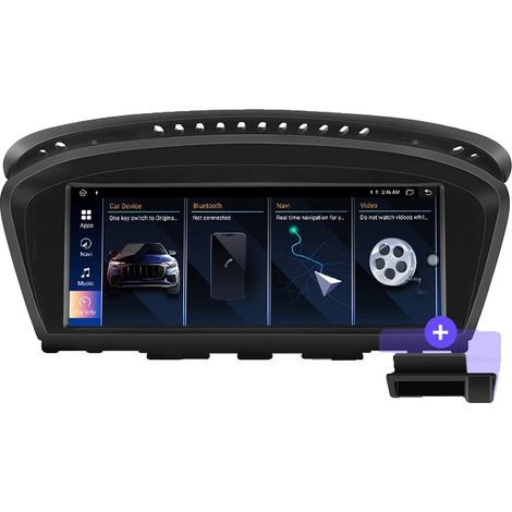 Carplay, Compatible avec BMW Série 3 E60 E61 E63 E64 Série 5 E90 E91 E92 E93 2004-2012, WiFi 2-64GB CCC (1/2)