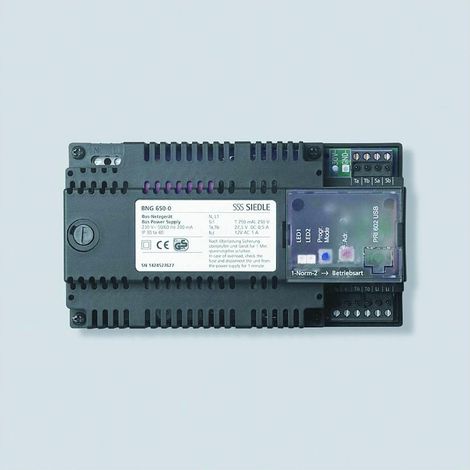 Siedle&Söhne Bus-Netzgerät f.In-Home-Bus Audio BNG 650-0 DE (1/5)