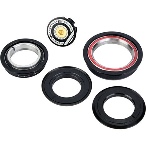 Fourche de vélo de route 44mm 56mm AL6061 T6 CNC pour VTT et bicylindre, tube droit conique. (1/5)