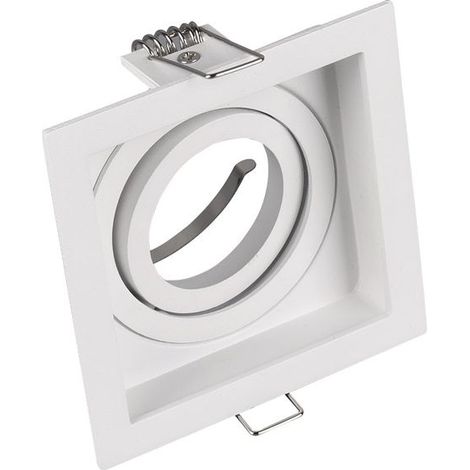 Illuminazione da Incasso da Interno a LED in Metallo Bianco Opaco