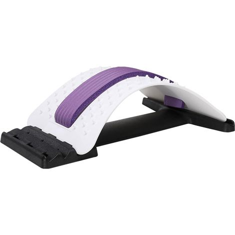 Barella per il collo, correttore di postura, massaggiatore cervicale, 3 velocità, 60 incrementi, viola (1/5)