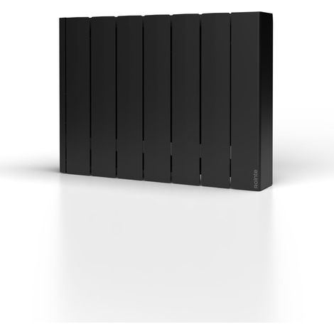 ROINTE - Radiateur connecté BELIZE II BAS 6 éléments 700W Noir - BRFB0700RADC4 (1/5)