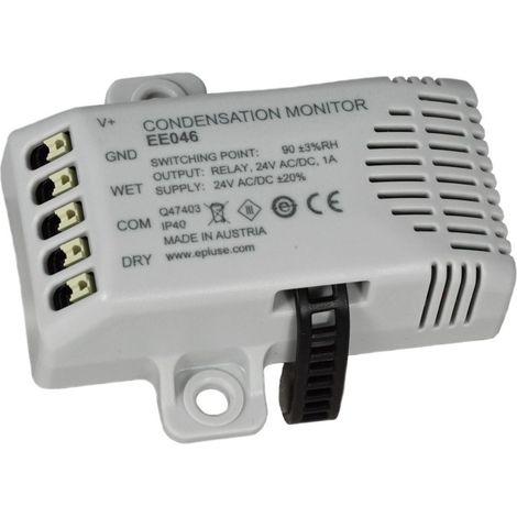 Taupunktschalter EE046 24 V AC/DC, Wand-/Rohrmontage