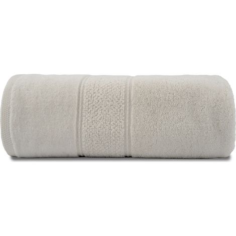 Asciugamano Mario 70x140 crema 480g 100% cotone (1/2)