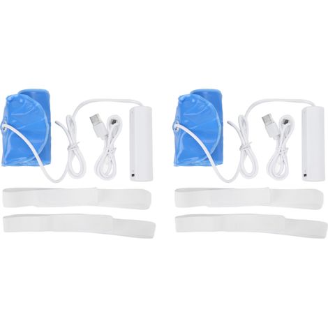 Set mit 2 aufblasbaren, tragbaren und faltbaren LED-Campinglampen für Outdoor-Camping. (1/5)