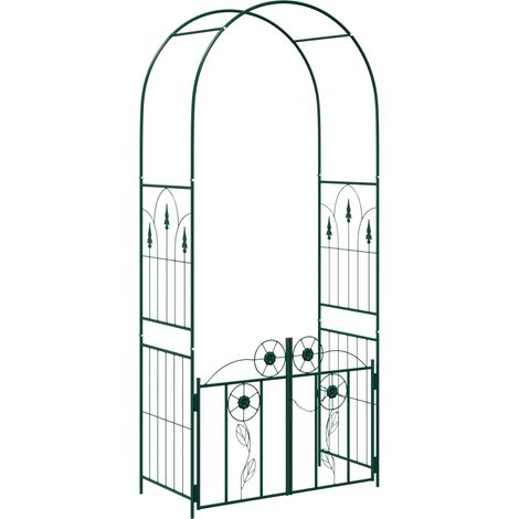 Maison Exclusive - Arco da Giardino con blocco Verde 102 x 50 x 218 cm