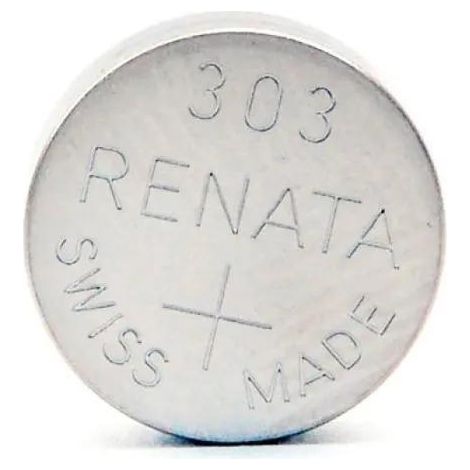 Pila botón Renata 303 estándar 1 55 voltios diámetro 11 6 mm