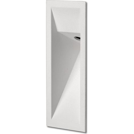 Applique murale encastrée TIL LED blanche 3 W 2700 K 24 V 70927 FARO Bar (1/3)