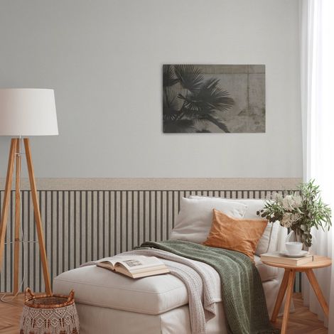A.S. Creation Wallpanel 397442 Vliestapete 5.00 x 1.06 m Greige Streifentapete Holzoptik (1/5)