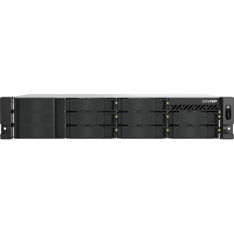 QNAP TS-855EU-8G serveur de stockage SAN Rack (2 U) Ethernet/LAN Noir C5125 (1/4)