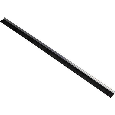 Brosse en bande RS PRO en Aluminium, Nylon noir, 32mm x 7,9 mm x 7.6mm ( Prix pour 1 )