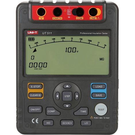 Medidor de resistencia de aislamiento Uni-t UT511