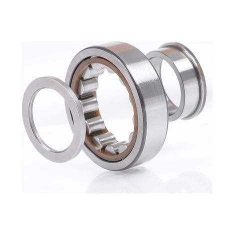 Cuscinetto a rulli cilindrici 31mm OD 130mm ID 75mm foro cilindrico SKF