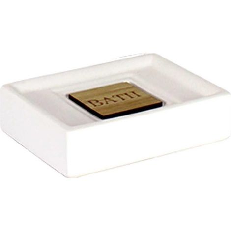 Porte Savon Vintage "Cerawood" 11cm Naturel